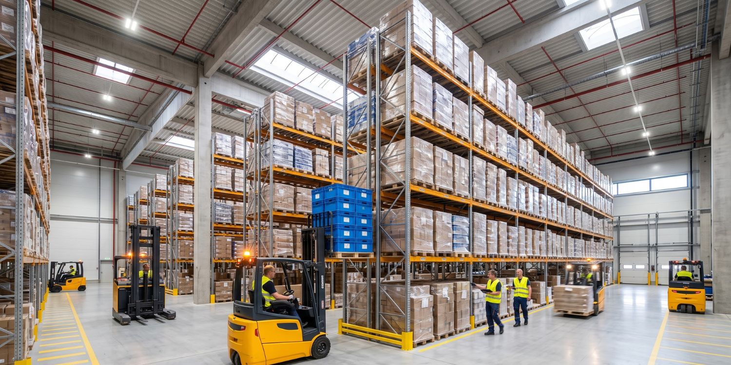 Modern Warehousing & High-Bay Pallet Storage Facilities